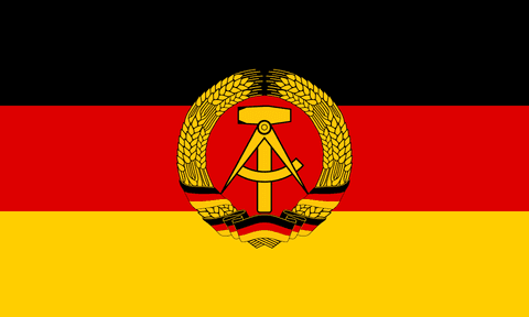 Drapeau : Allemagne de l'Est