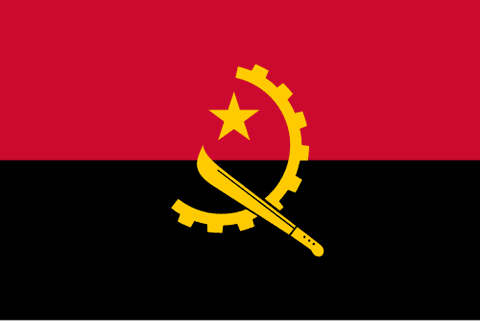 Drapeau : Angola