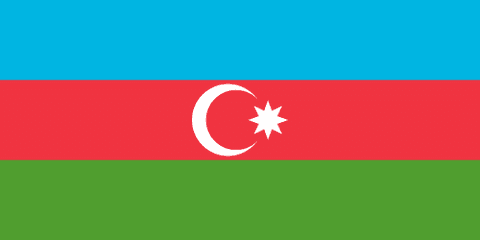 Drapeau : Azerbaïdjan