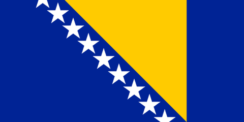 Drapeau : Bosnie-Herzégovine