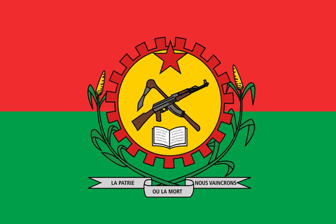 Drapeau : Le Burkina Faso de Sankara