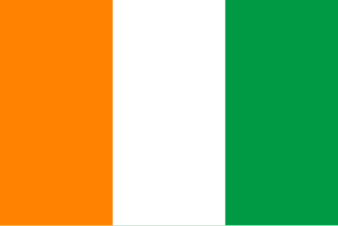 Drapeau : Côte d'Ivoire