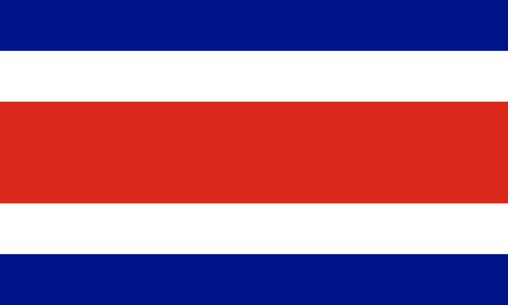 Drapeau : Costa Rica