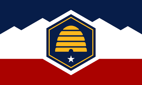 Drapeau : Utah (États-Unis)