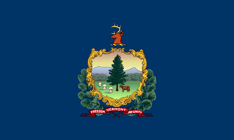 Drapeau : Vermont (États-Unis)