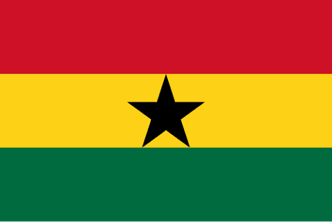 Drapeau : Ghana