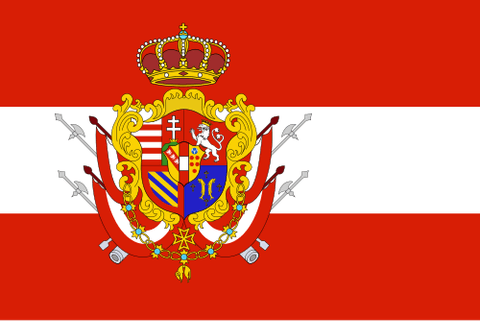 Drapeau : Grand-Duché de Toscane