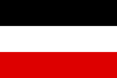 Drapeau : Empire allemand (deuxième Reich)