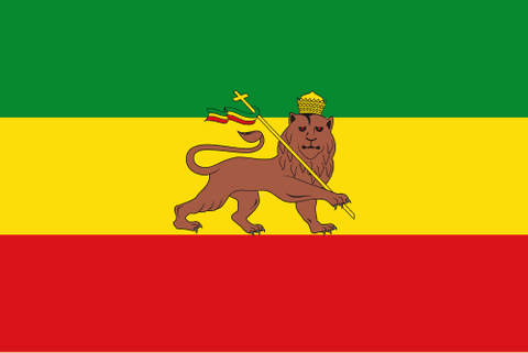 Drapeau : Empire éthiopien