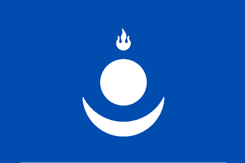 Drapeau : Empire mongol