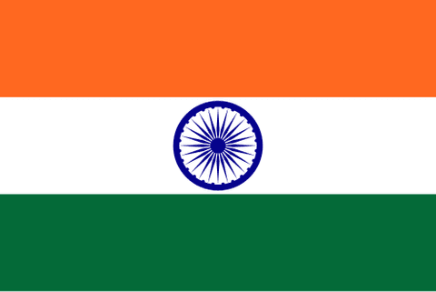 Drapeau : Inde