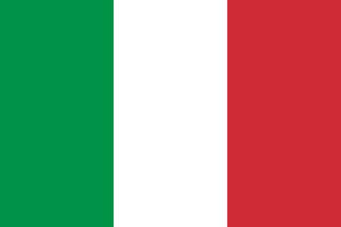 Drapeau : Italie