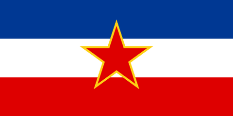 Drapeau : Yougoslavie socialiste