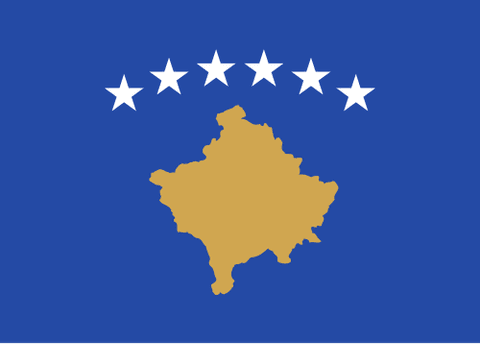 Drapeau : Kosovo
