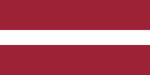 Drapeau : Lettonie