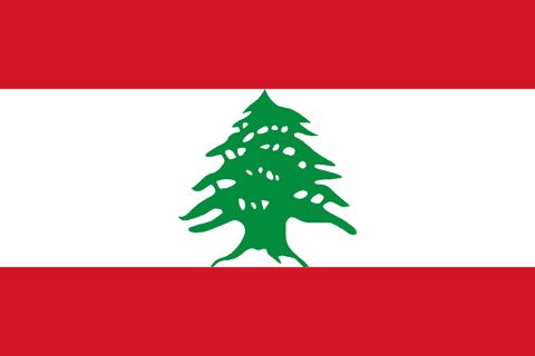 Drapeau : Liban
