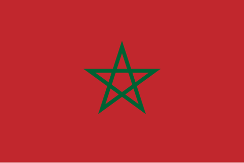 Drapeau : Maroc