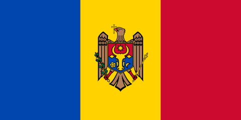 Drapeau : Moldavie