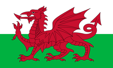 Drapeau : Pays de Galles (Royaume-Uni)