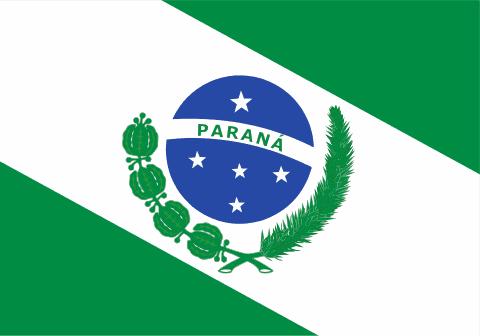 Drapeau : Paraná (Brésil)