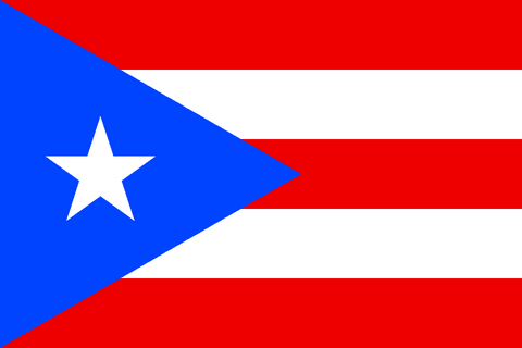 Drapeau : Porto Rico (États-Unis)