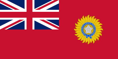 Drapeau : Raj britannique