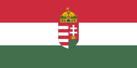 Drapeau : Royaume de Hongrie