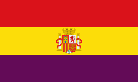 Drapeau : Seconde République espagnole