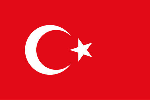 Drapeau : La Turquie d'Atatürk