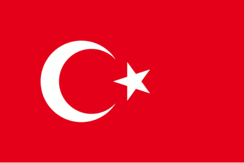 Drapeau : Turquie