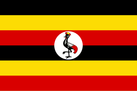 Drapeau : Ouganda