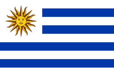 Drapeau : Uruguay