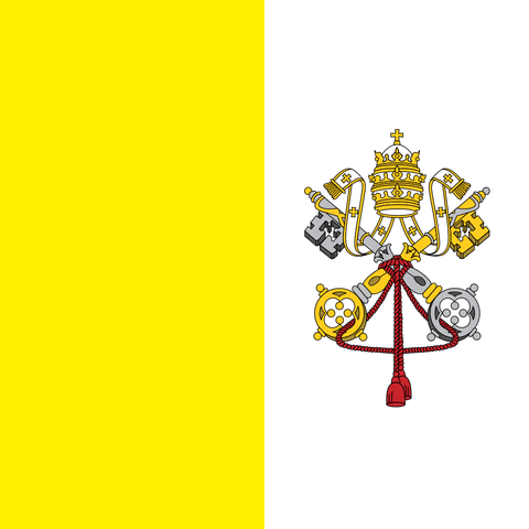 Drapeau : Cité du Vatican