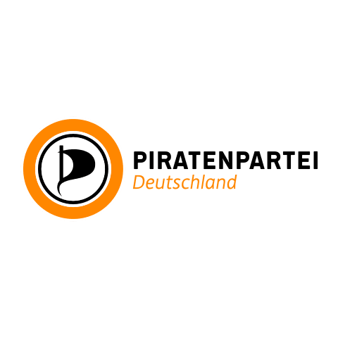 Símbolo de Partido Pirata da Alemanha (PIRATEN)