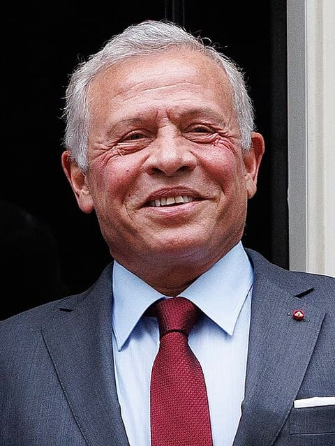 Portrait de Abdullah II da Jordânia