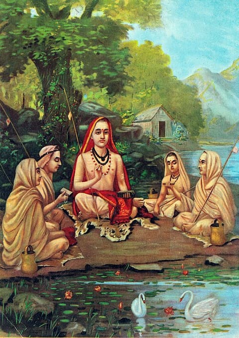 Portrait de Adi Shankaracharya
