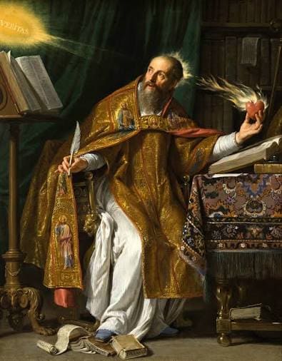Portrait de Agostinho de Hipona