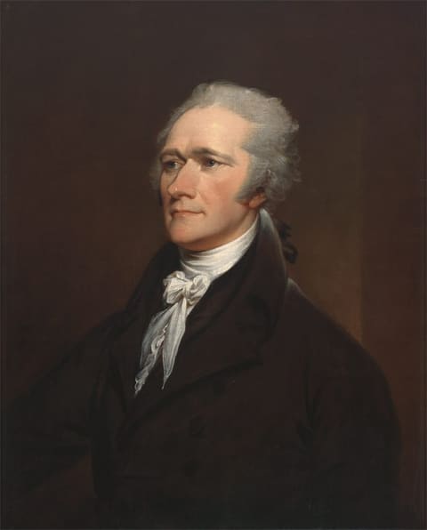 Portrait de Alexander Hamilton