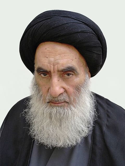 Portrait de Ali al-Sistani