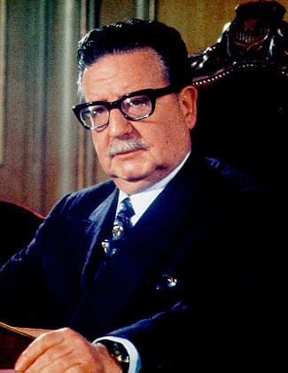 Portrait de Salvador Allende