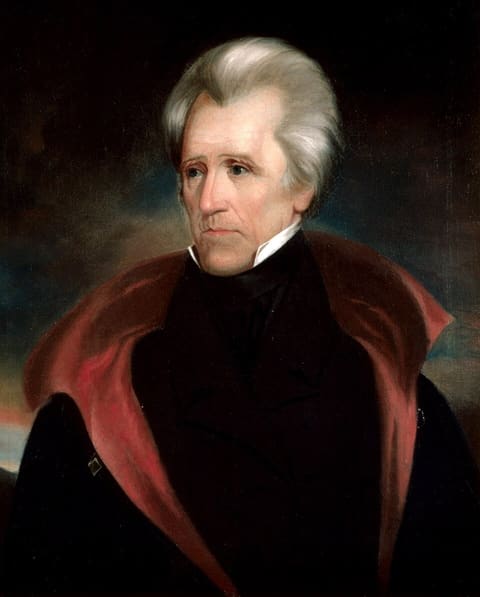 Portrait de Andrew Jackson