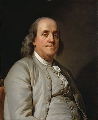 Portrait de Benjamin Franklin
