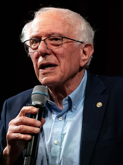 Portrait de Bernie Sanders