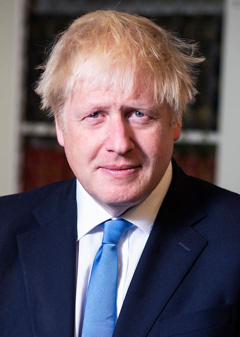 Portrait de Boris Johnson