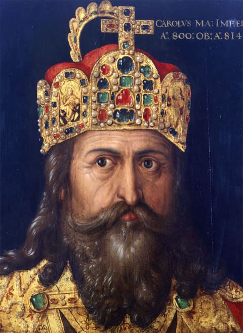 Portrait of Charlemagne