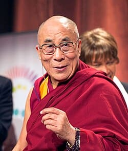 Portrait de Dalai Lama (Tenzin Gyatso)