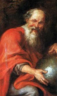 Portrait de Democritus