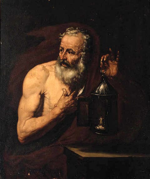 Portrait de Diogenes of Sinope