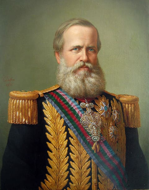 Portrait de Pedro II of Brazil