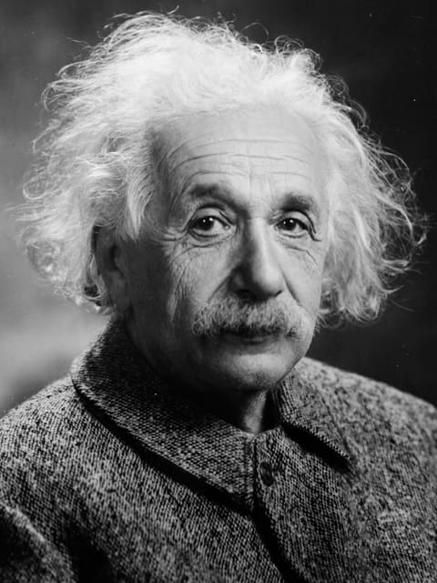 Portrait de Albert Einstein